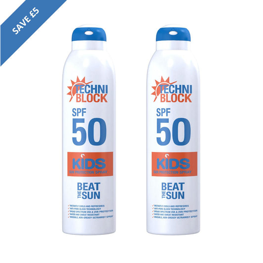 Kids SPF 50 Sunscreen 300ml x 2