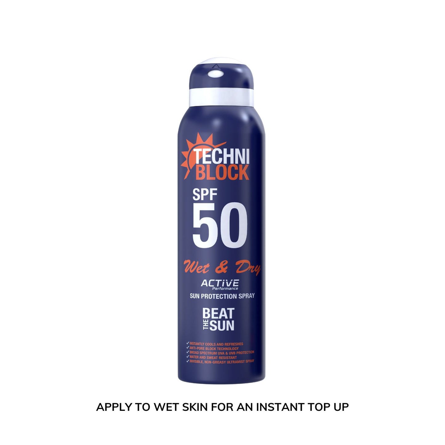 SPF 50 Wet & Dry Sunscreen 150ml x 4